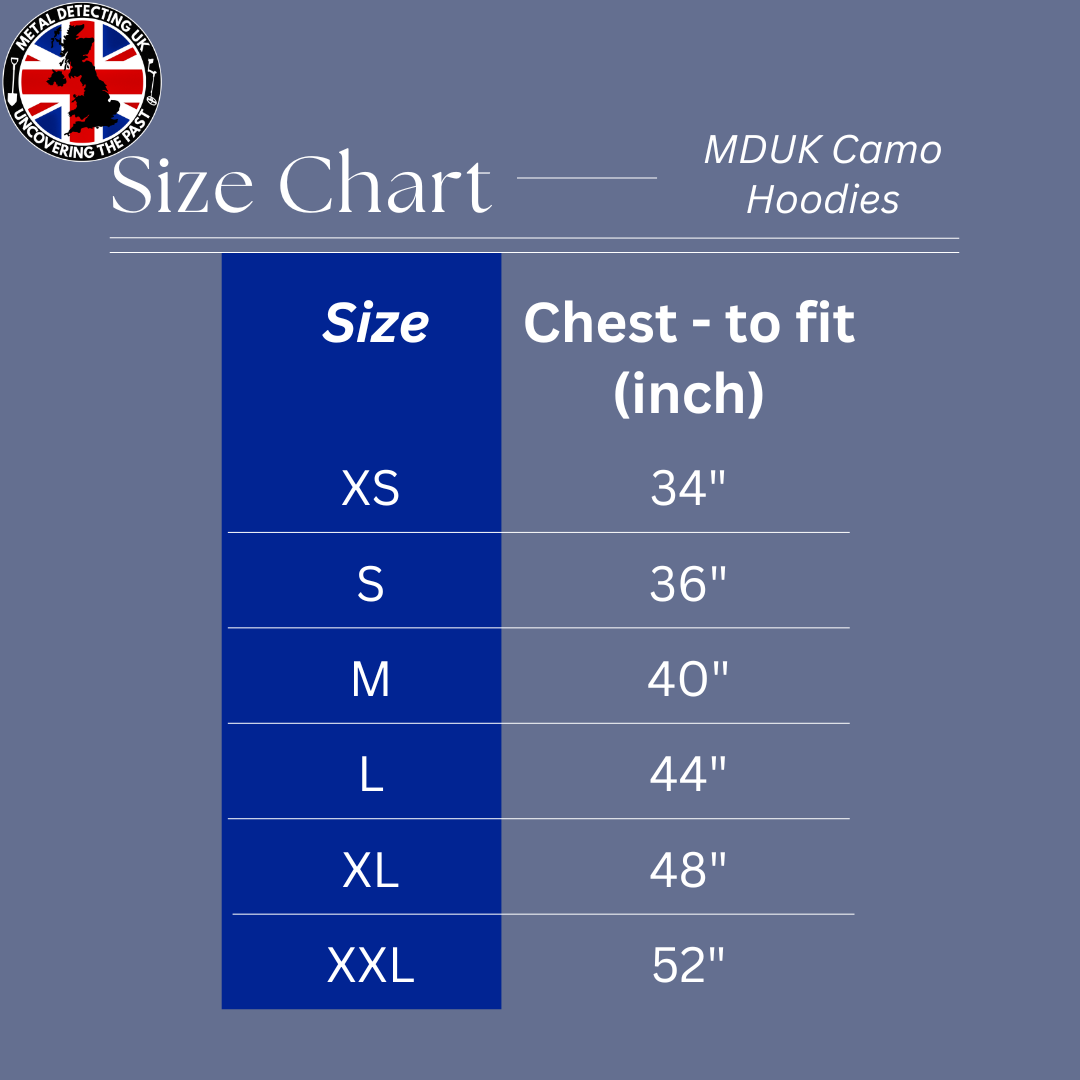 MDUK Embroidered Camo Hoodie (30° Wash)