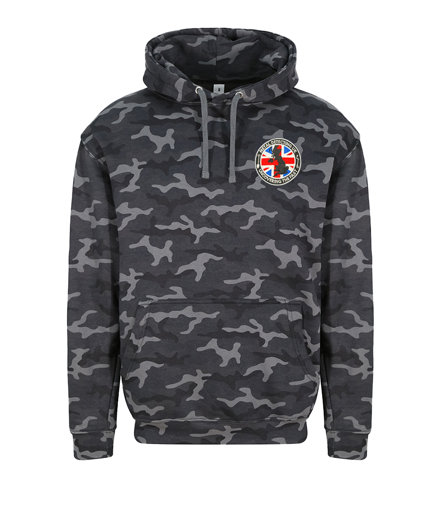MDUK Embroidered Camo Hoodie (30° Wash)