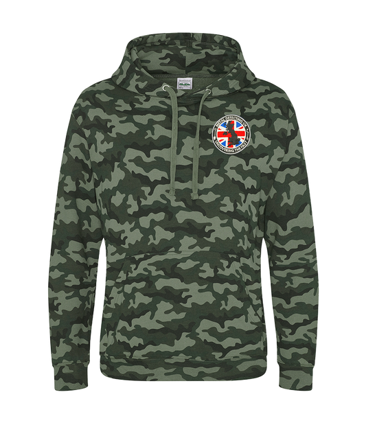 MDUK Embroidered Camo Hoodie (30° Wash)