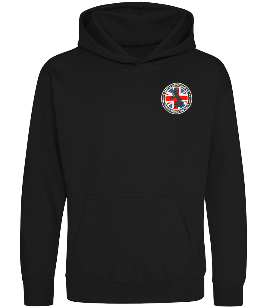 MDUK Embroidered Kids College Hoodie (30° Wash)