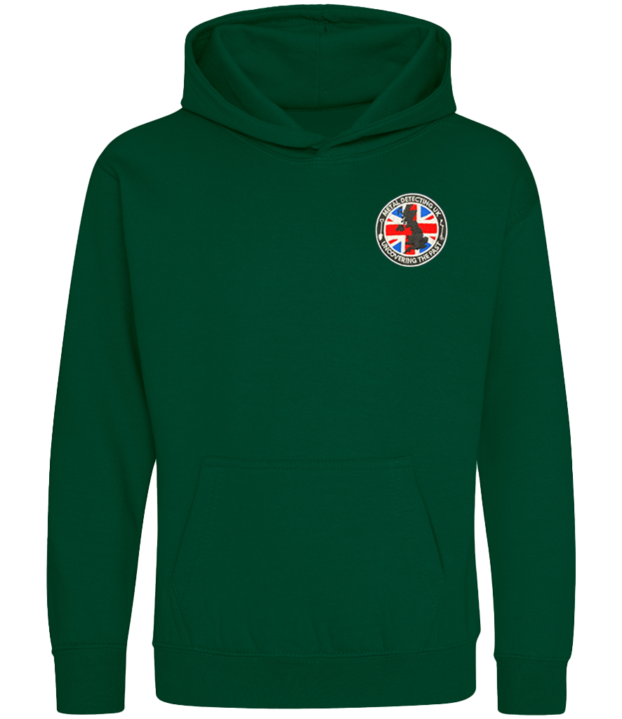 MDUK Embroidered Kids College Hoodie (30° Wash)