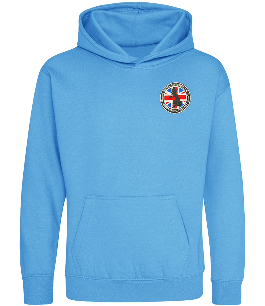 MDUK Embroidered Kids College Hoodie (30° Wash)