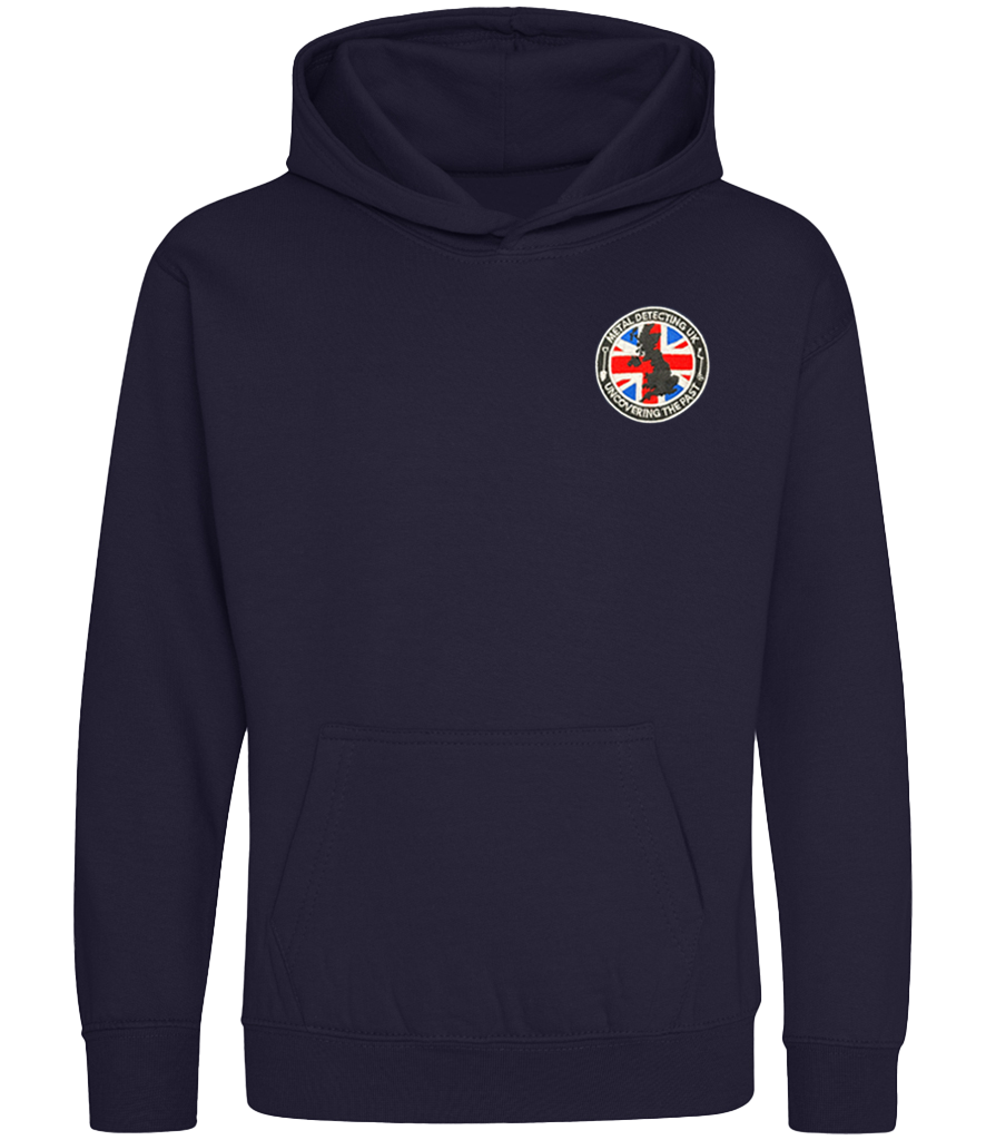 MDUK Embroidered Kids College Hoodie (30° Wash)
