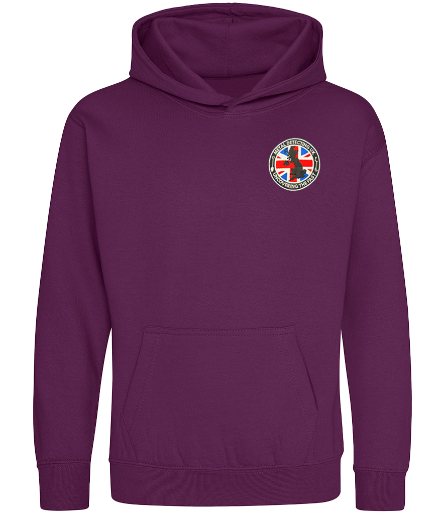 MDUK Embroidered Kids College Hoodie (30° Wash)