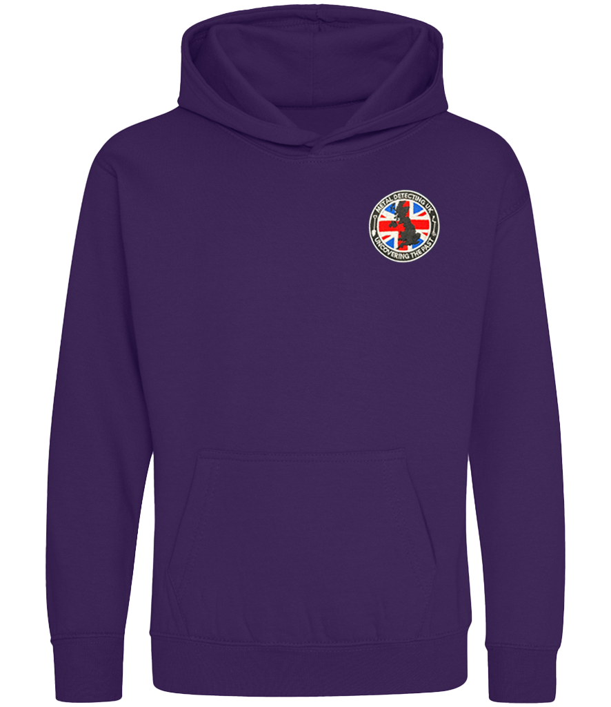 MDUK Embroidered Kids College Hoodie (30° Wash)