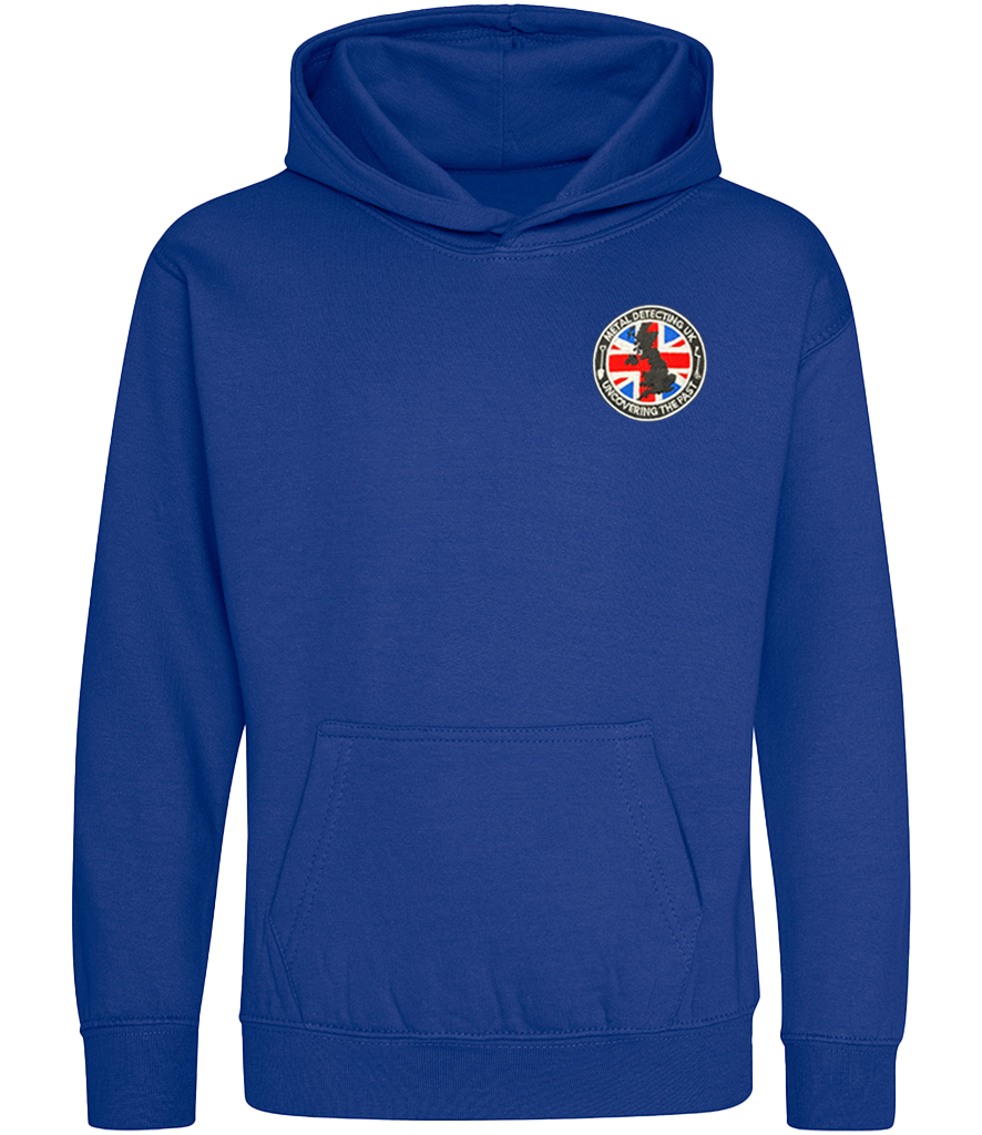 MDUK Embroidered Kids College Hoodie (30° Wash)