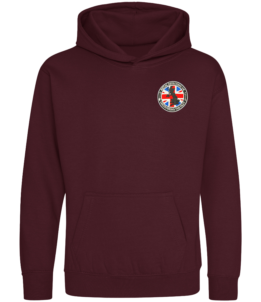 MDUK Embroidered Kids College Hoodie (30° Wash)